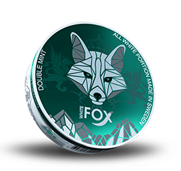 White Fox Nicotine Pouches Double Mint