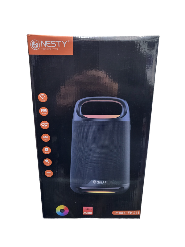 NESTY Bluetooth Portable FK-211 Wireless Bluetooth Speaker Blue