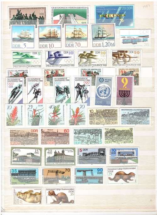 Germany (DDR) Mint sets and singles