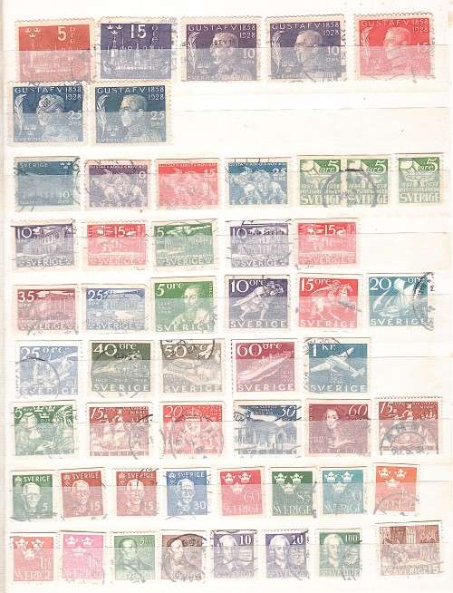 Sweden - Pre 1950 lot