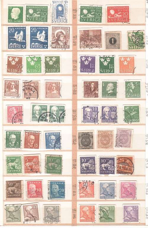 Sweden - Pre 1950 lot