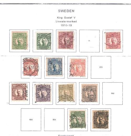 Sweden - Pre 1950 lot