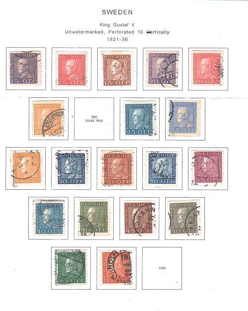 Sweden - Pre 1950 lot