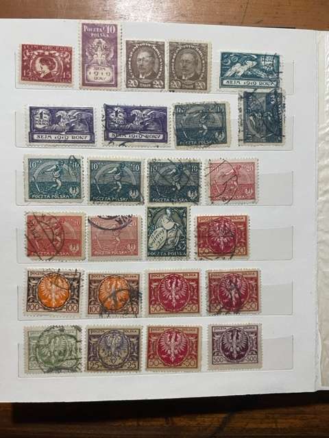 A5 Stockbook Poland 1919 till 1950`s