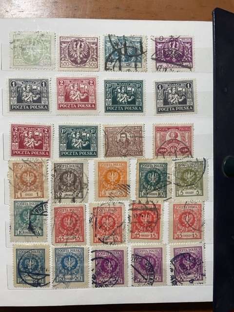 A5 Stockbook Poland 1919 till 1950`s