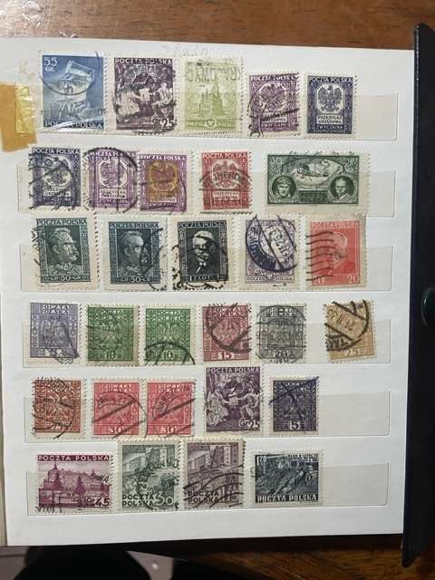 A5 Stockbook Poland 1919 till 1950`s