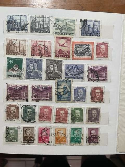 A5 Stockbook Poland 1919 till 1950`s