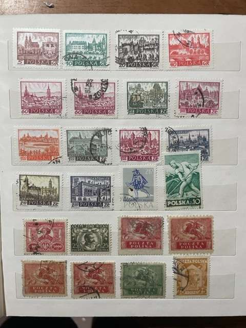 A5 Stockbook Poland 1919 till 1950`s