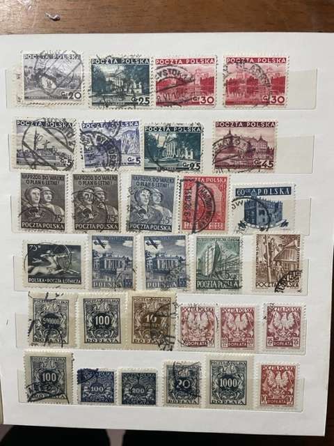 A5 Stockbook Poland 1919 till 1950`s