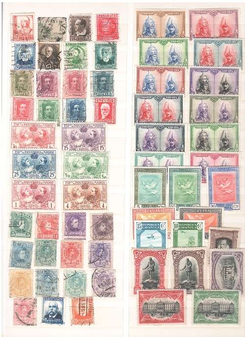 Spain - pre 1950 mix stamps