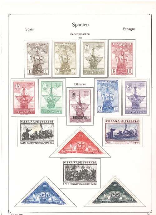 Spain - pre 1950 mix stamps