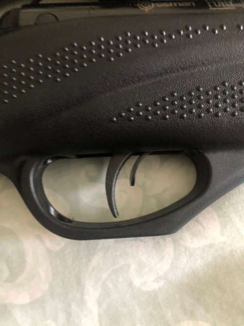 Crosman Fury NP 4.5mm Black 1200fps Air Rifle with Nikko Stirling Mountmaster Scope, Bag & Pellets