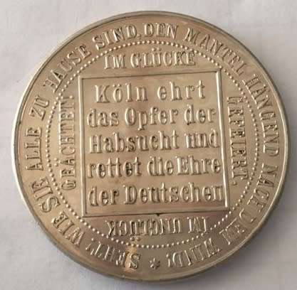 1900 Kruger Victim Medal (boer medal or boer medallion) UNC - Listed for H De Kok - Only