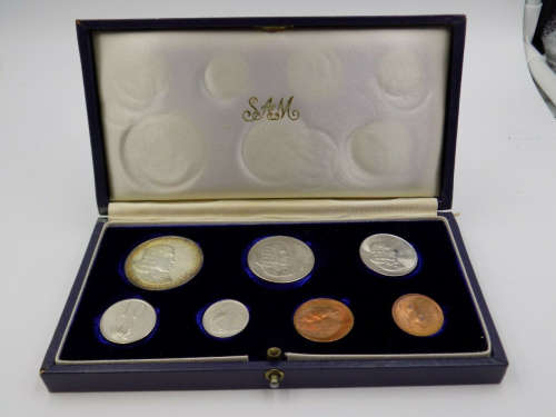 1965 Proof Set - In great Demand - Grab it now - Slight Wear and tearing on leatherette case