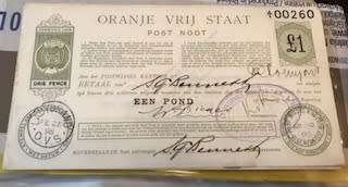 Post Noote - Oranje Vrij Staat Collection - set of 8 notes - Make an offer