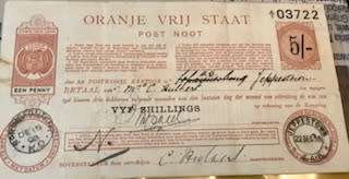 Post Noote - Oranje Vrij Staat Collection - set of 8 notes - Make an offer