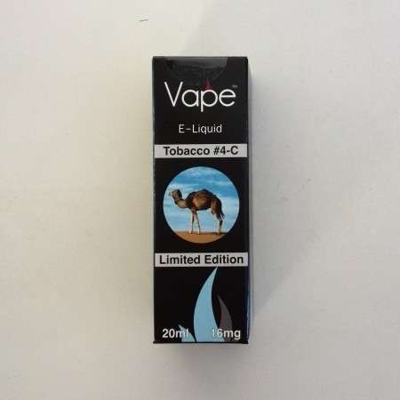 Vape E-Liquid : Tobacco #4-C 16mg
