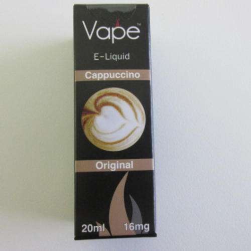 Vape E-Liquid: Cappuccino 16mg