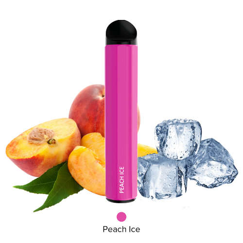 Hugo Vapor Supro III Disposable Vape - Peach Ice 1500 puffs