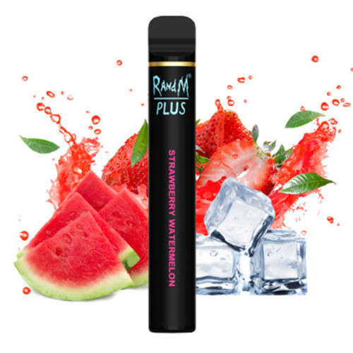 R and M Plus Vape Disposable Device - Strawberry Watermelon 800puffs 5%