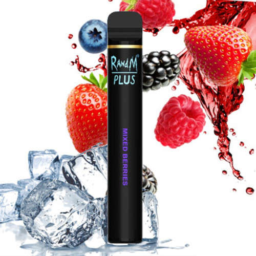R and M Plus Vape Disposable Device - Mixed Berries 800puffs 5%