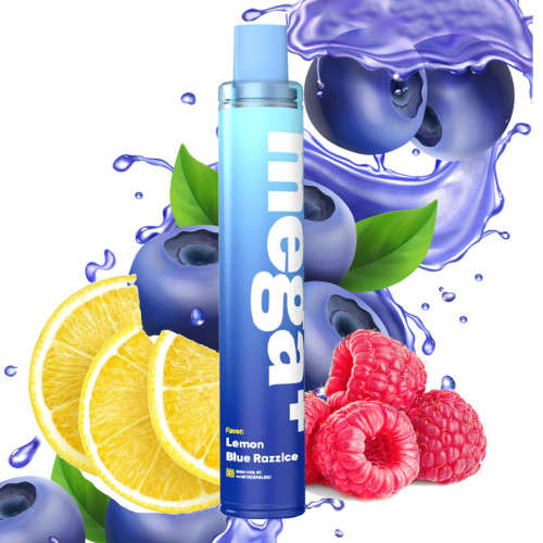 Wotofo Mega+ 2500 Puff Disposable Vape Device - Lemon Blue Razz 5%