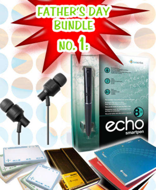 FATHER'S DAY SPECIAL- Livescribe Echo SmartPen bundle no.1!!!
