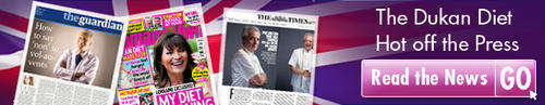 The lastest news on the successful Dukan Diet, which celebrities use to lose fat fast