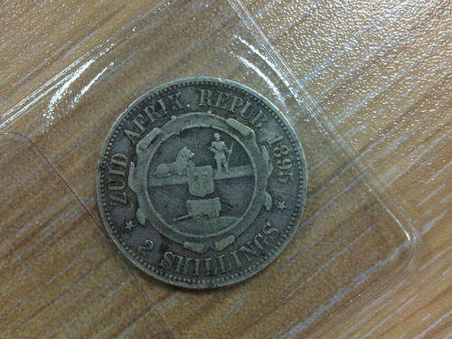 1895 2 Shilling *F*