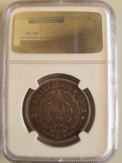 1892 Half Crown! NGC Graded VF30