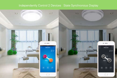 *Local stock* Dual  Channel SONOFF DIY Wi-Fi Wireless Switch For Smart Home
