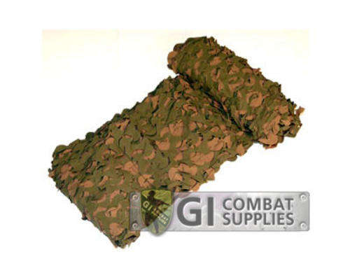 Camo Systems Woodland Military Camo Net with Mesh - 6m x 3m