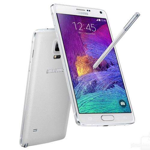 Brand New Samsung Galaxy Note 4, 32GB, Frost White, 24 Months Warranty