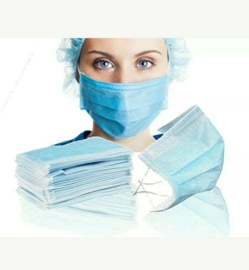 Three Ply Mask - Box of 50 Masks - WholeSale Pricing
