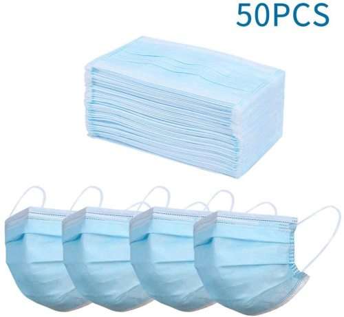 Three Ply Mask - Box of 50 Masks - WholeSale Pricing