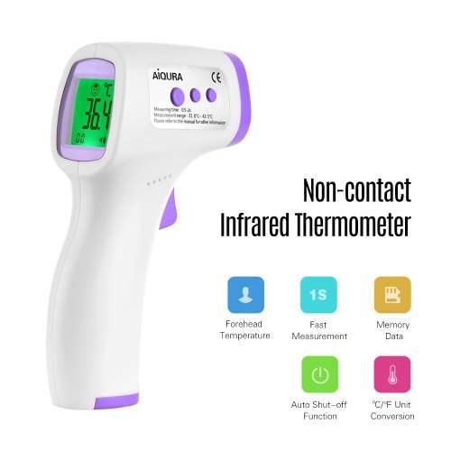 Aiqura - Certified Thermometer - Best Quality Device