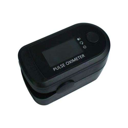 Black Certified Pulse Oximeter