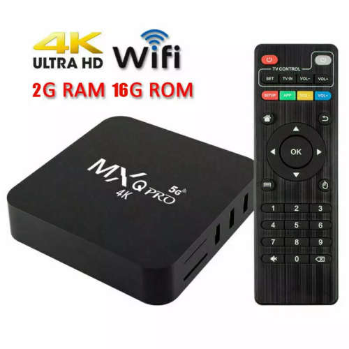 MXQ PRO 5G 2021 TV BOX - 2 Gig Ram / 16 Gig Rom