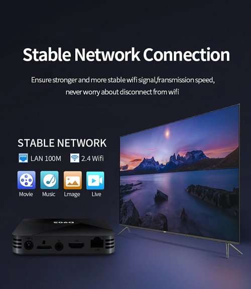 D905 TV Box - 2Gig Ram  + 8Gig Rom