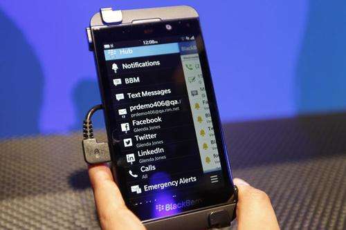 new blackberry z10