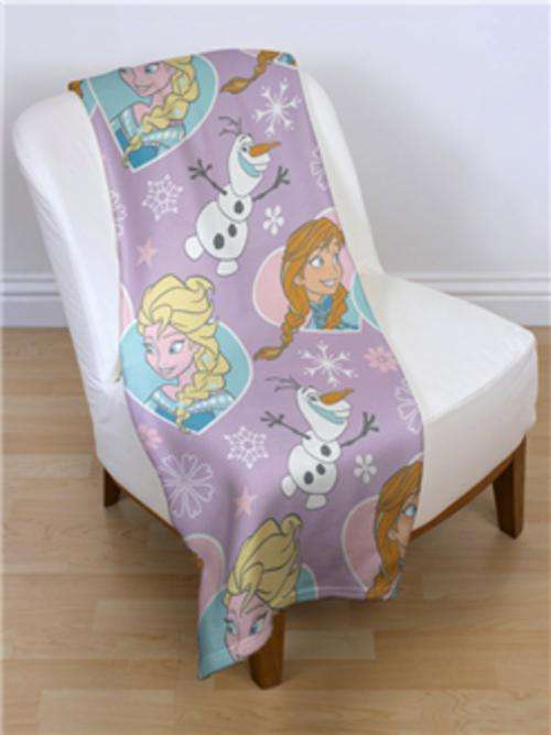 Disney Frozen Crystal Rotary Fleece Blanket