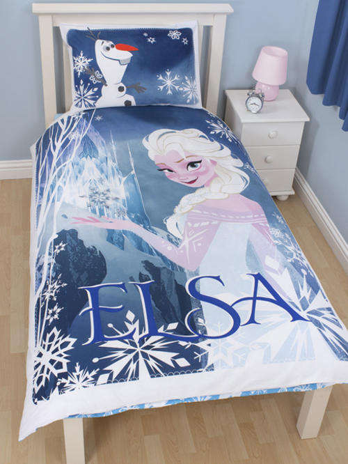 Disney Frozen Elsa Single Reversible Panel Duvet Set - Single
