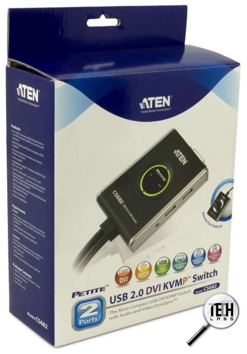 Aten 2-Port KVM Switch (DVI)