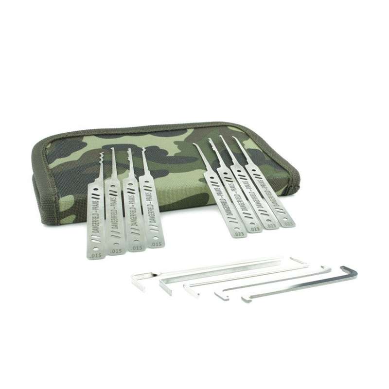 Dangerfield PRAXIS Dual-Gauge 21 Piece Complete Lock Pick Set (PRE-ORDER)