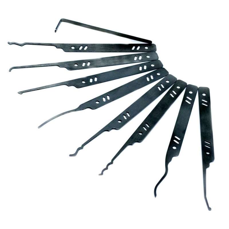 Dangerfield 10 piece Serenity Lock Pick Set + Canvas Case
