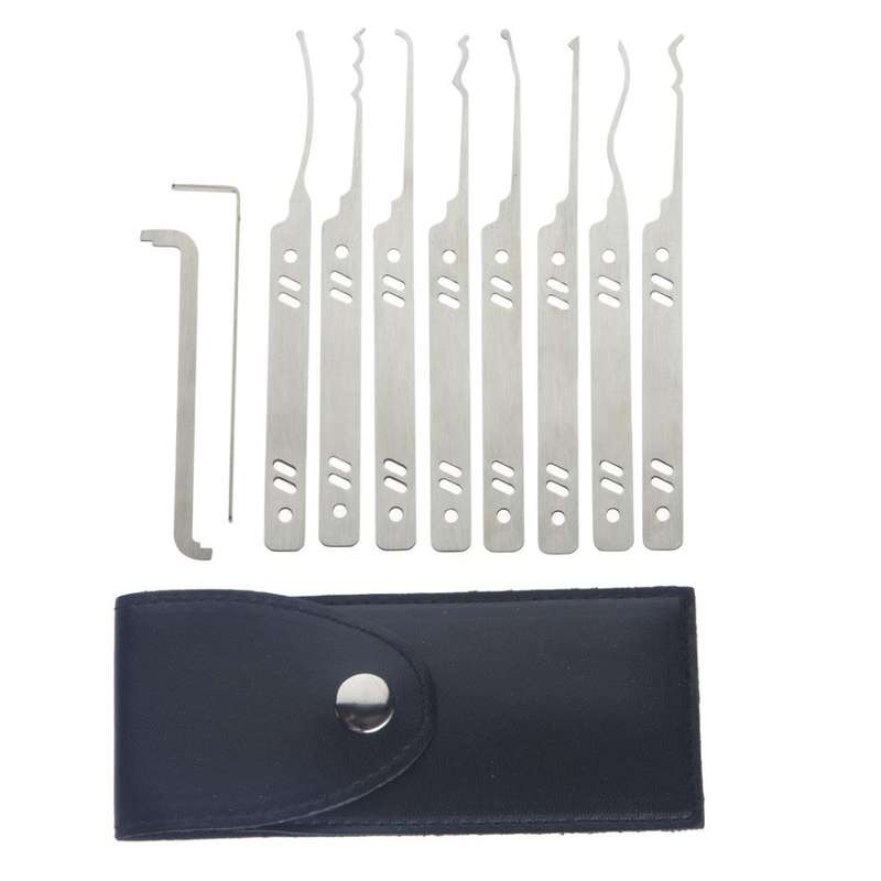Dangerfield 10 piece Serenity Lock Pick Set + Canvas Case