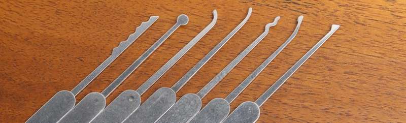 Lock Pick Set - SouthOrd C801 - 9 Piece  Leather Case