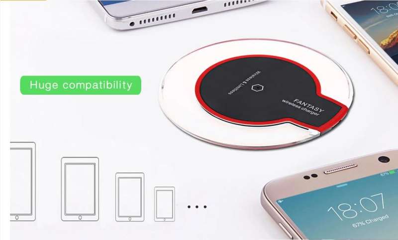 Qi Wireless Charger for iPhone X, iPhone 8 and other Wireless Charging Phones