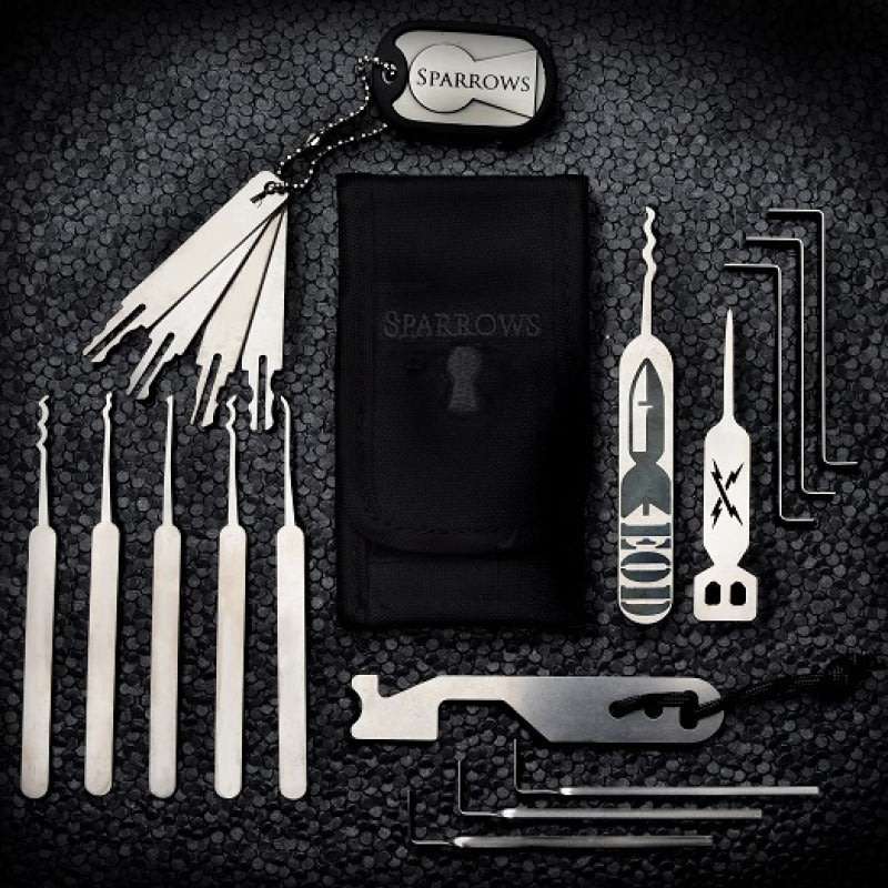 Sparrows EOD Full Lock Pick Set