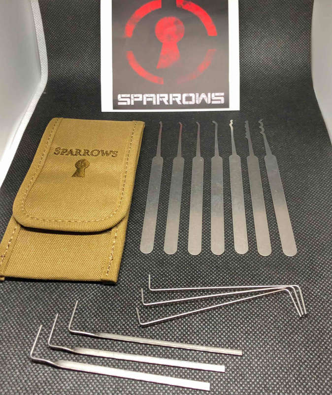 Sparrows "The Tuxedo Set" Lock Picks